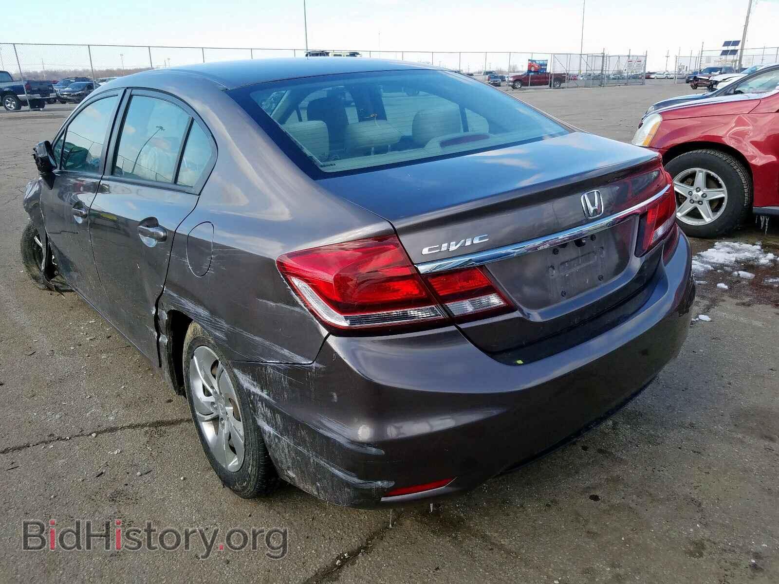 2013 HONDA CIVIC - VIN: 19XFB2F57DE036008 - Фото 3