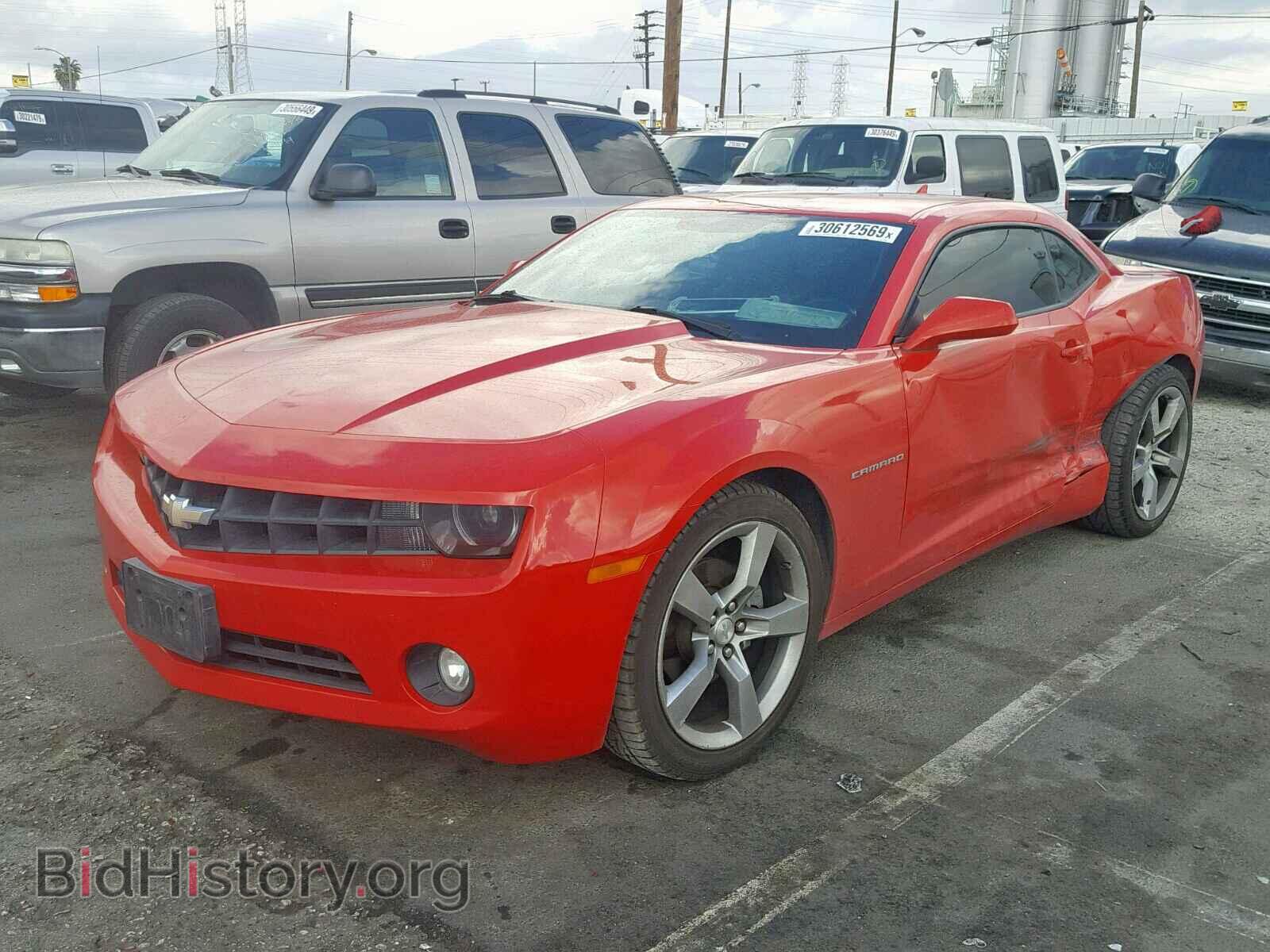 2012 CHEVROLET CAMARO - VIN: 2G1FC1E35C9122236 - Фото 2
