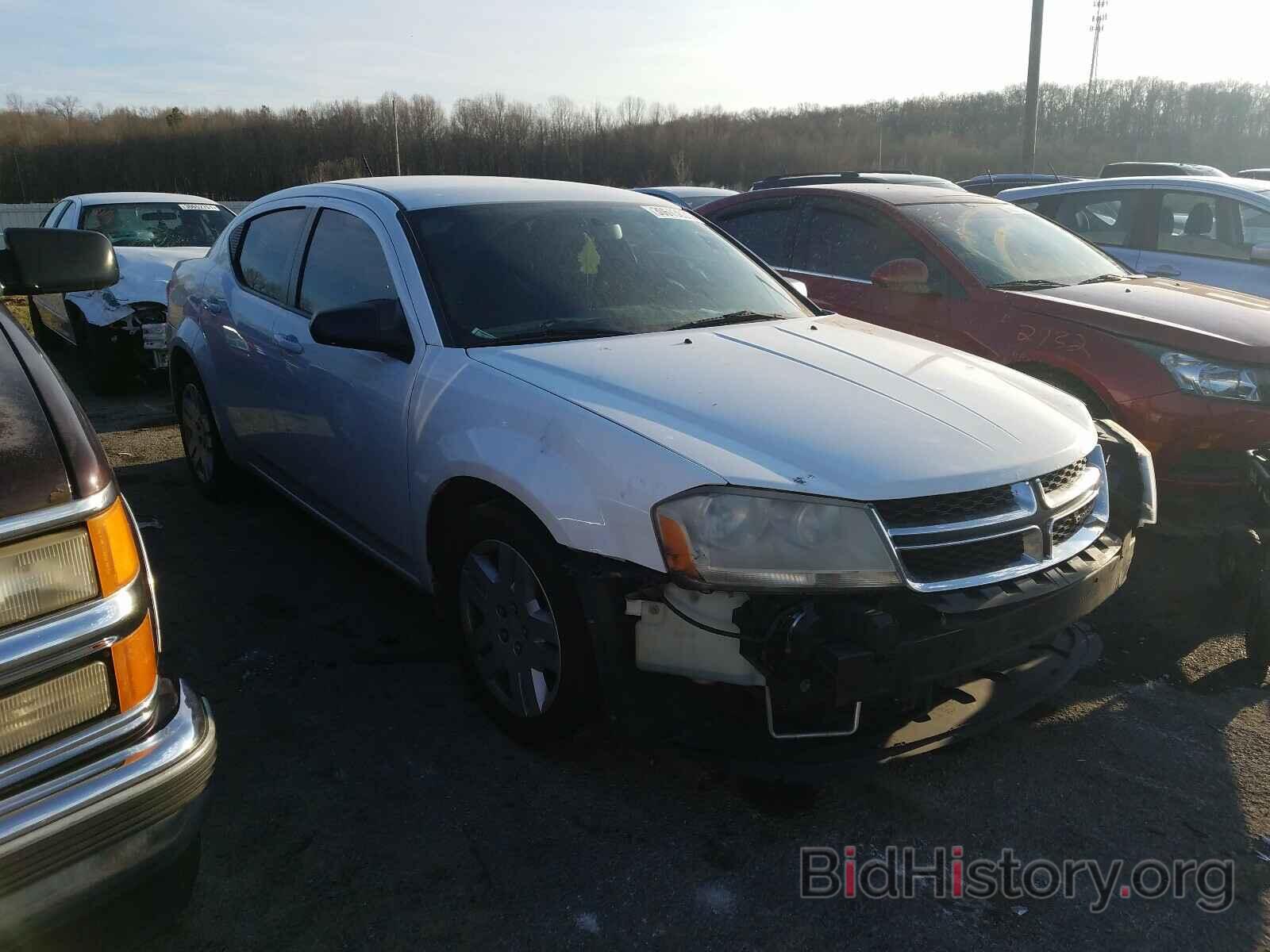 Фотография 1C3CDZAB2EN225038 - DODGE AVENGER 2014