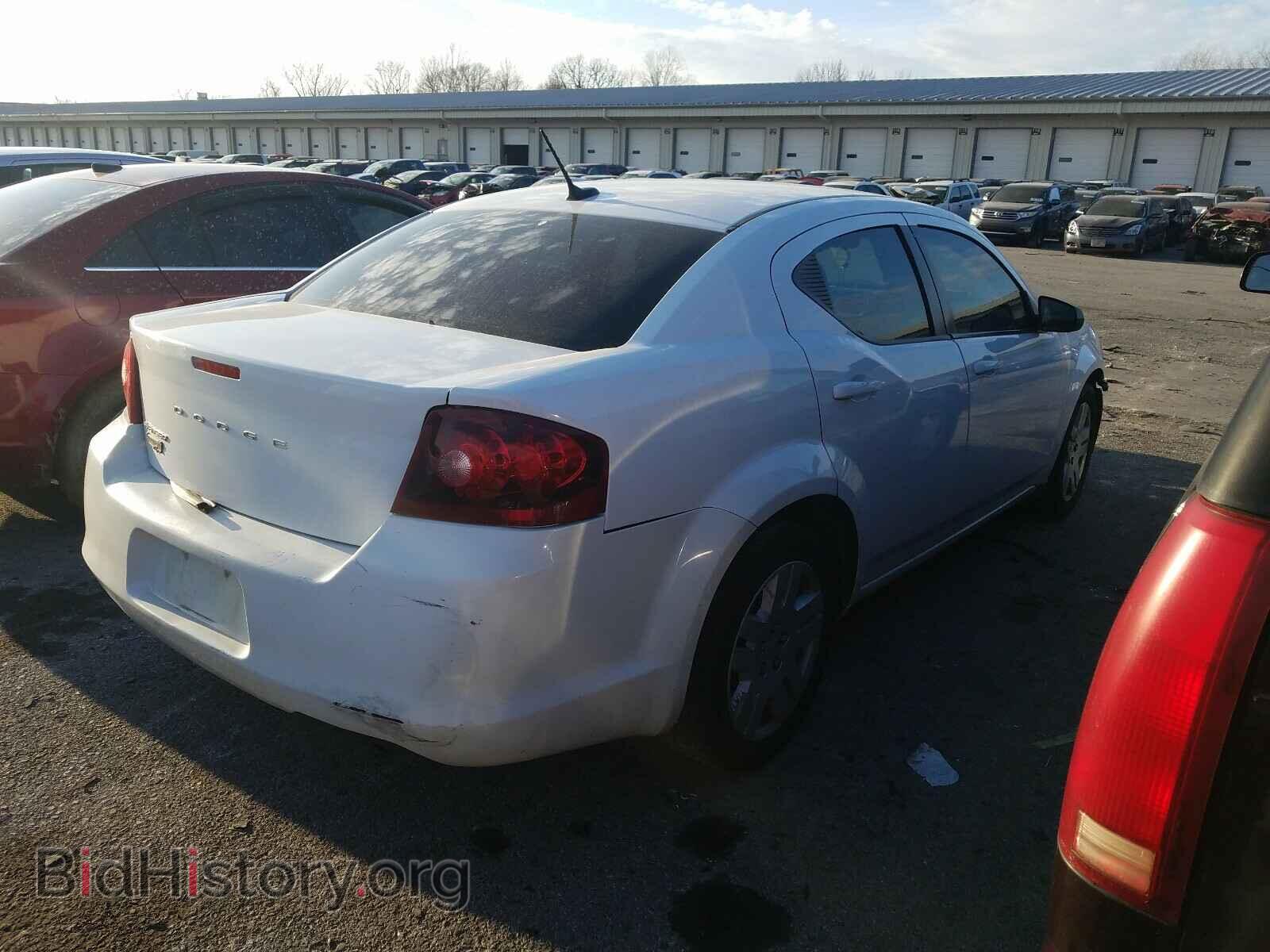 2014 DODGE AVENGER - VIN: 1C3CDZAB2EN225038 - Фото 4