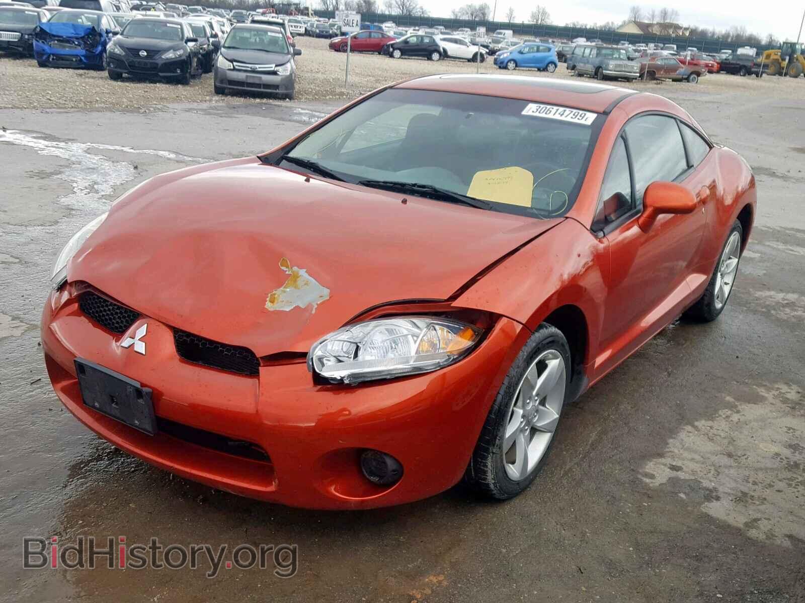 2008 MITSUBISHI ECLIPSE - VIN: 4A3AK24F48E001592 - Фото 2