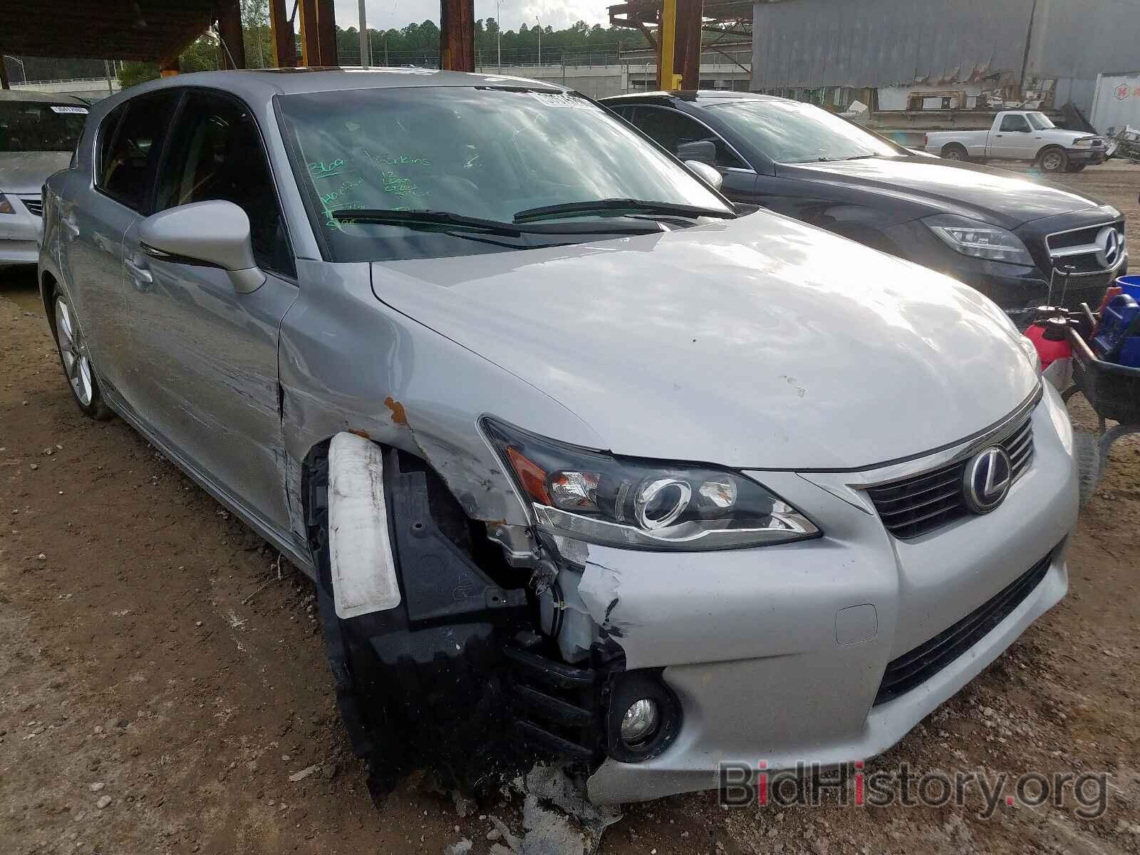 Photo JTHKD5BH2C2104669 - LEXUS CT 200 2012