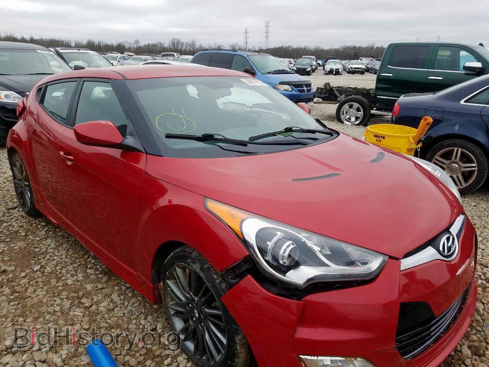 Photo KMHTC6AD2DU131191 - HYUNDAI VELOSTER 2013