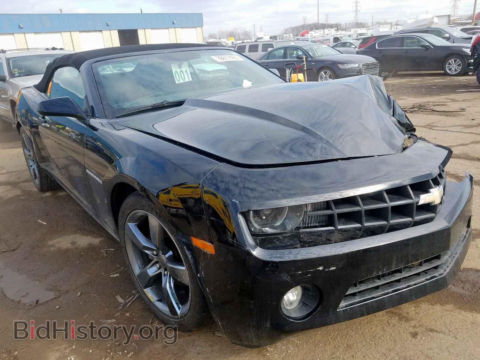 Photo 2G1FB3D32C9125269 - CHEVROLET CAMARO 2012