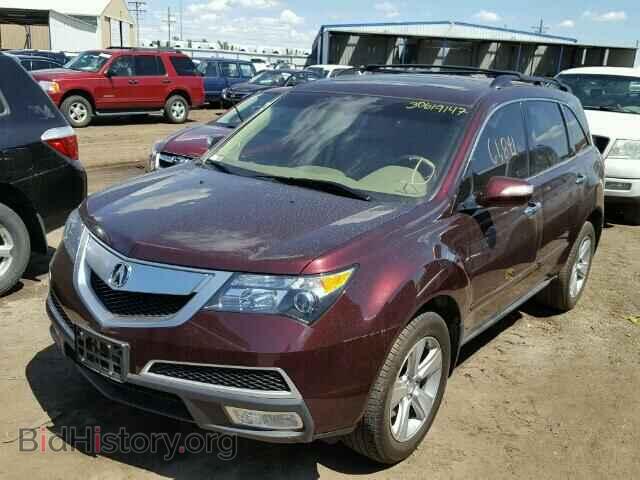 2011 ACURA MDX - VIN: 2HNYD2H2XBH522880 - Фото 2