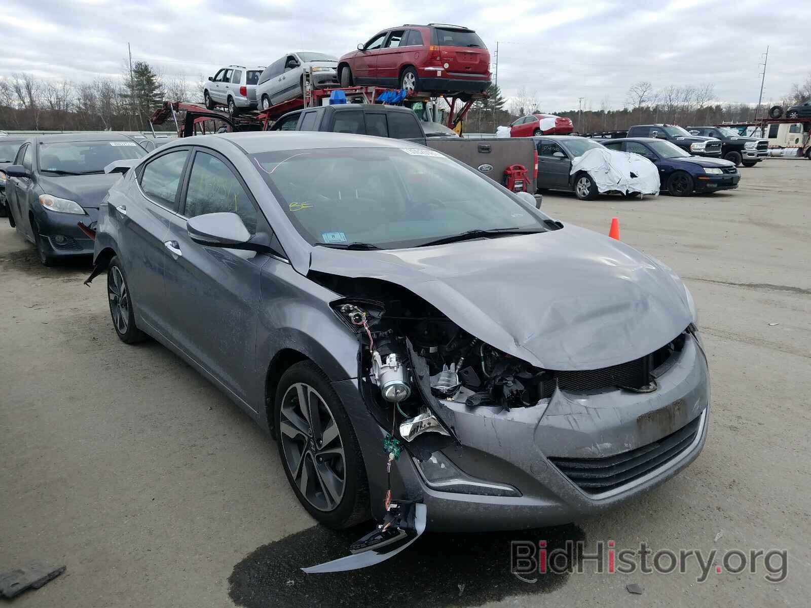 Photo KMHDH4AEXGU536299 - HYUNDAI ELANTRA 2016