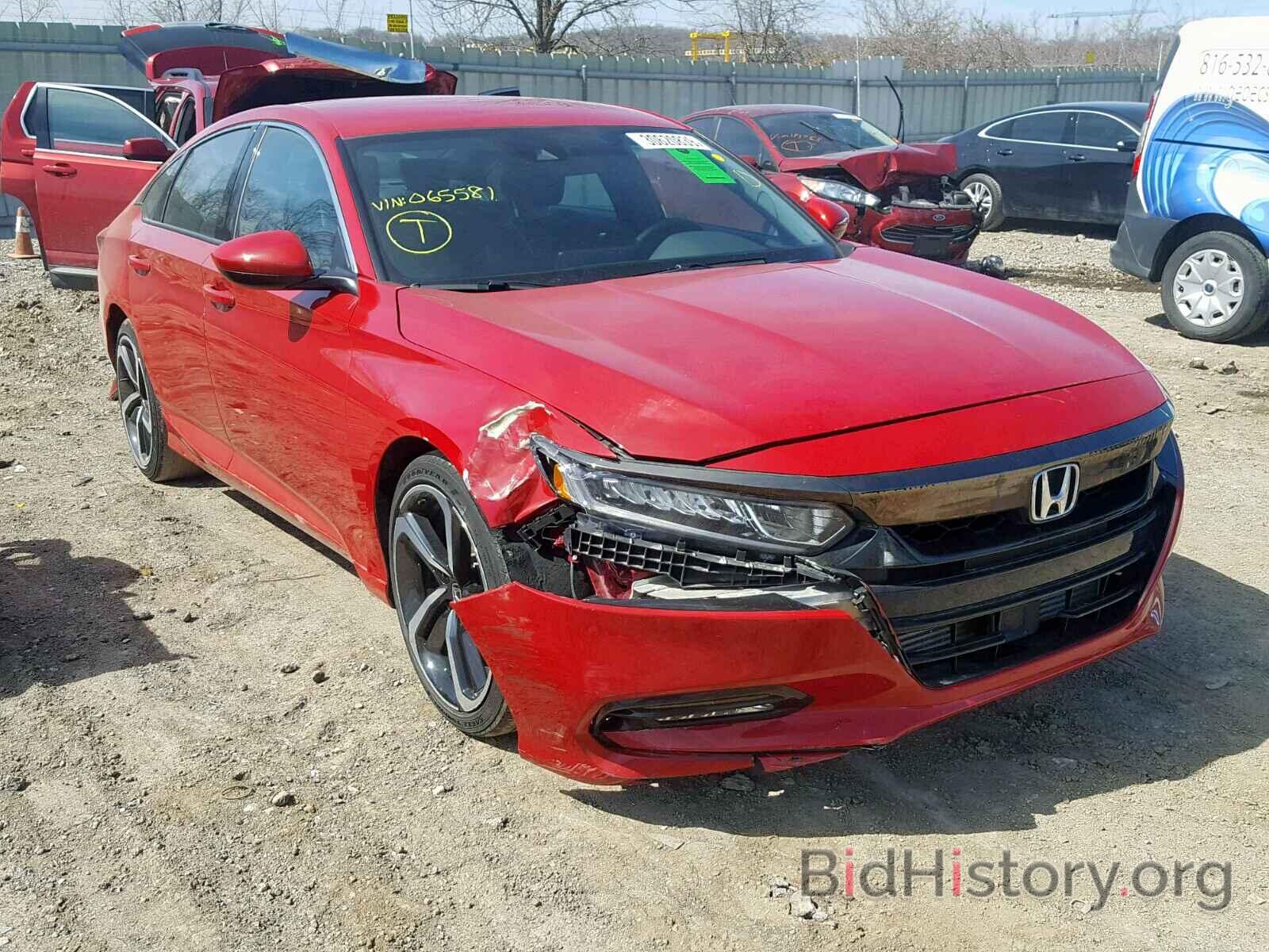 Photo 1HGCV1F32JA065581 - HONDA ACCORD SPO 2018