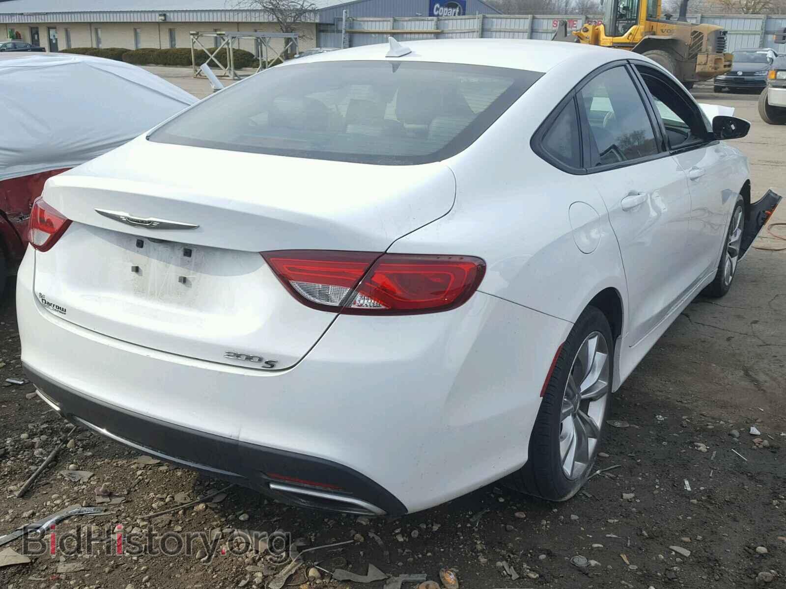 2015 CHRYSLER 200 - VIN: 1C3CCCBB0FN662438 - Photo 4