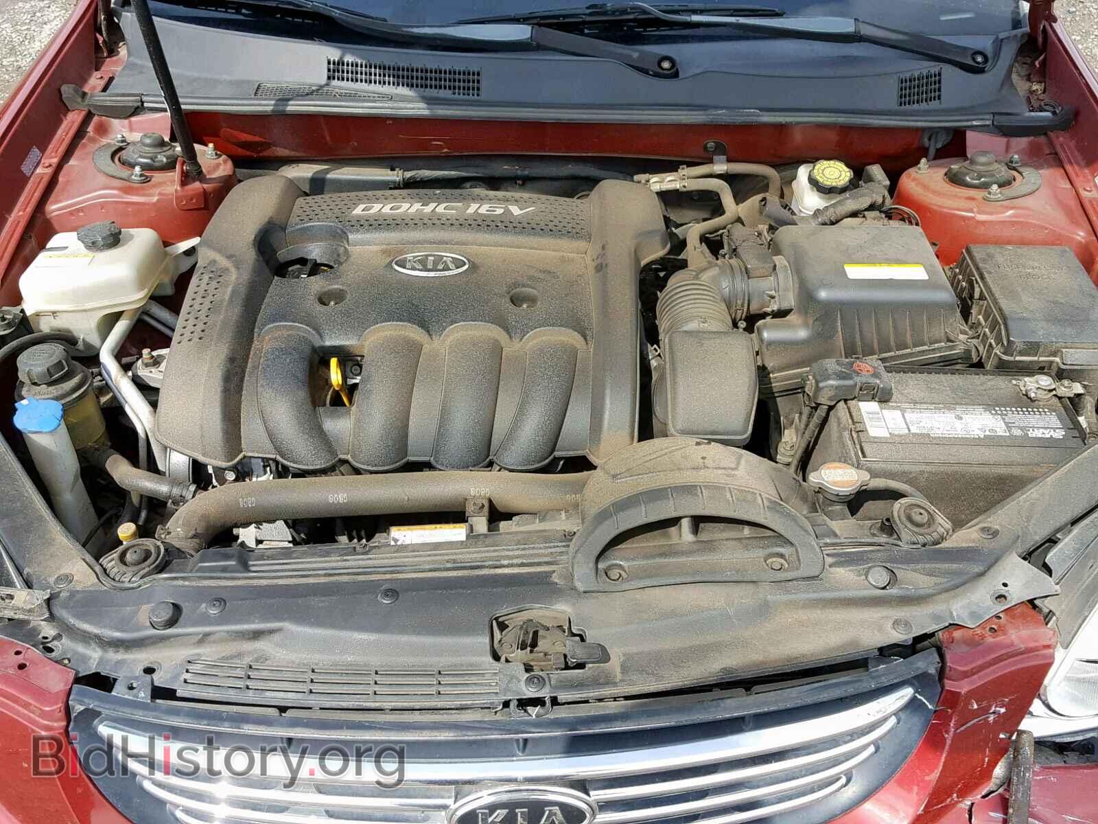2007 KIA OPTIMA - VIN: KNAGE123X75134392 - Фото 7