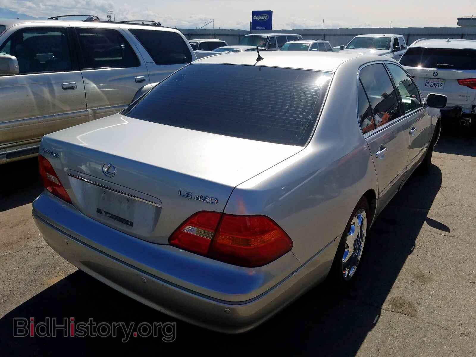2003 LEXUS LS430 - VIN: JTHBN30F230102726 - Фото 4