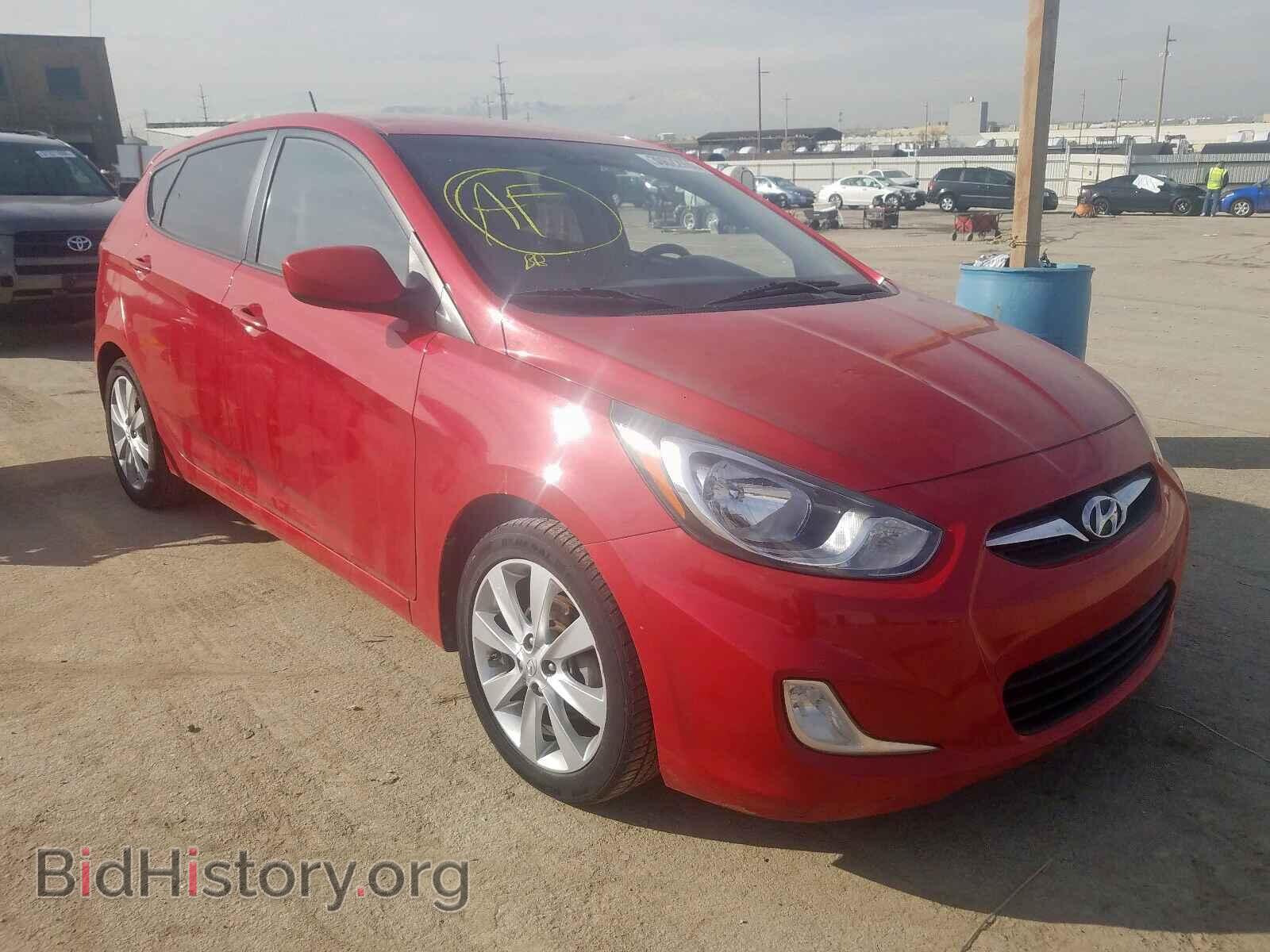 Photo KMHCU5AE7CU017590 - HYUNDAI ACCENT 2012