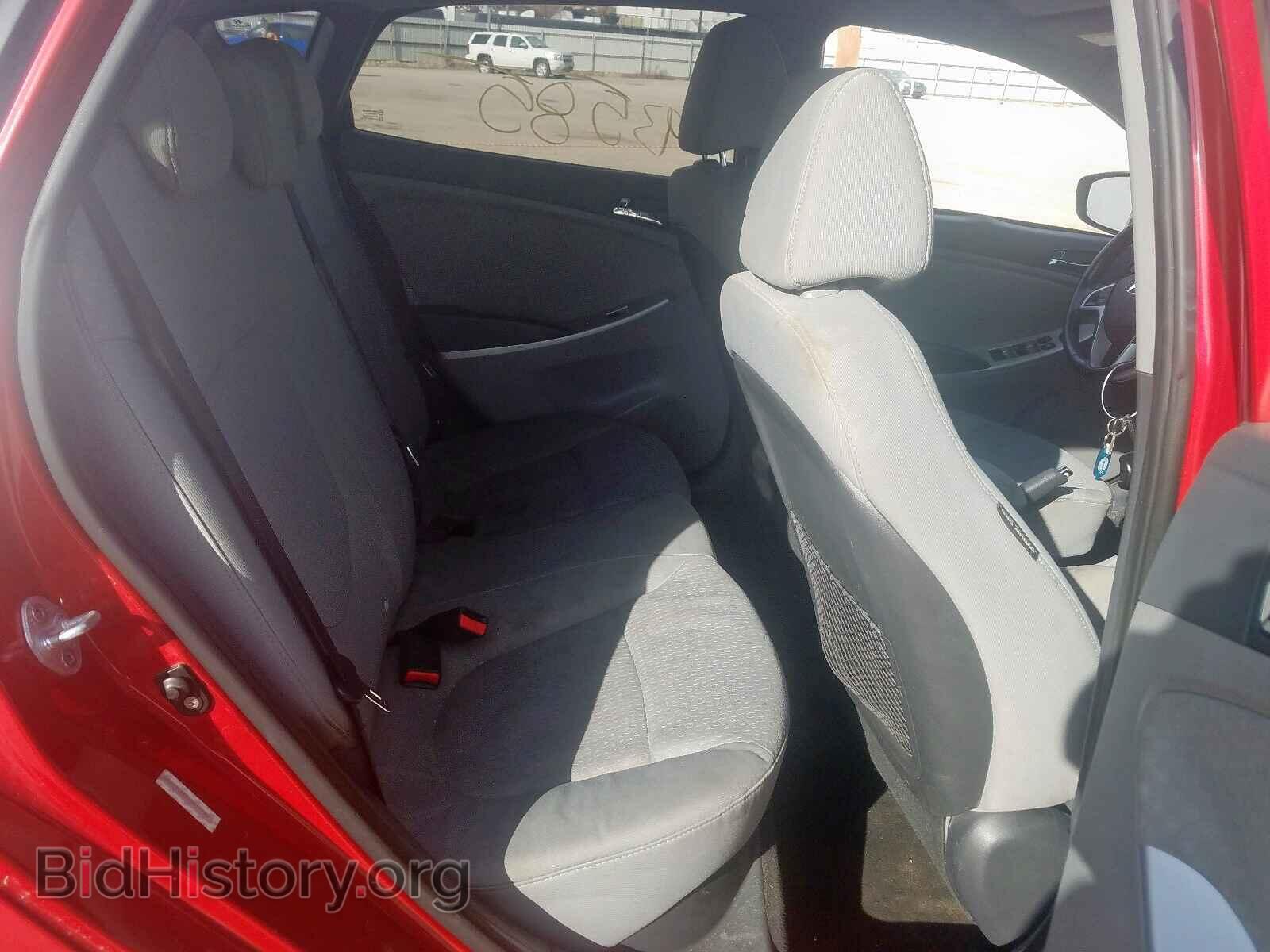 2012 HYUNDAI ACCENT - VIN: KMHCU5AE7CU017590 - Фото 6