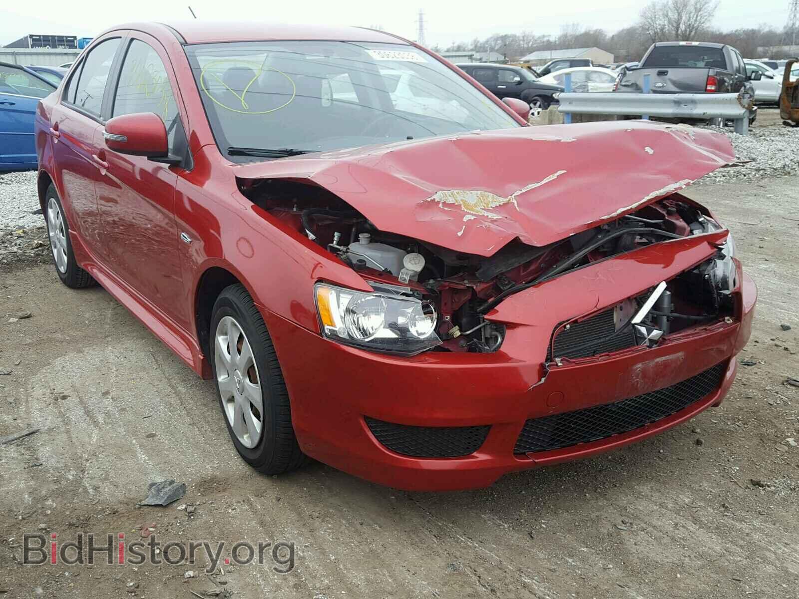 Photo JA32U2FU2FU018437 - MITSUBISHI LANCER 2015