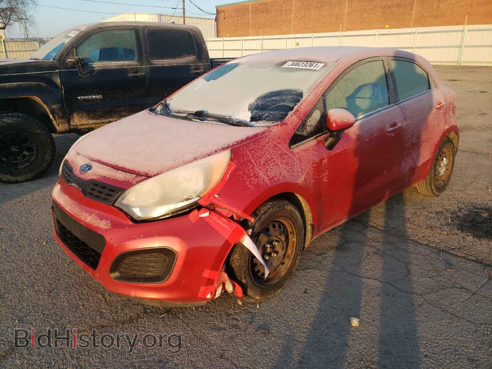 2012 KIA RIO - VIN: KNADM5A36C6021218 - Фото 2
