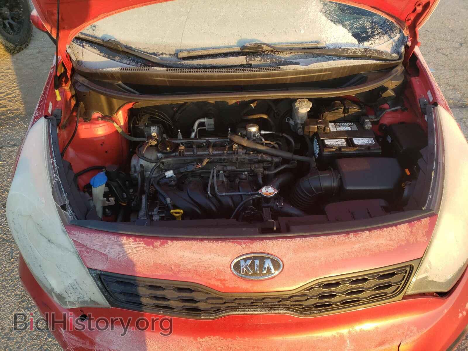 2012 KIA RIO - VIN: KNADM5A36C6021218 - Фото 7