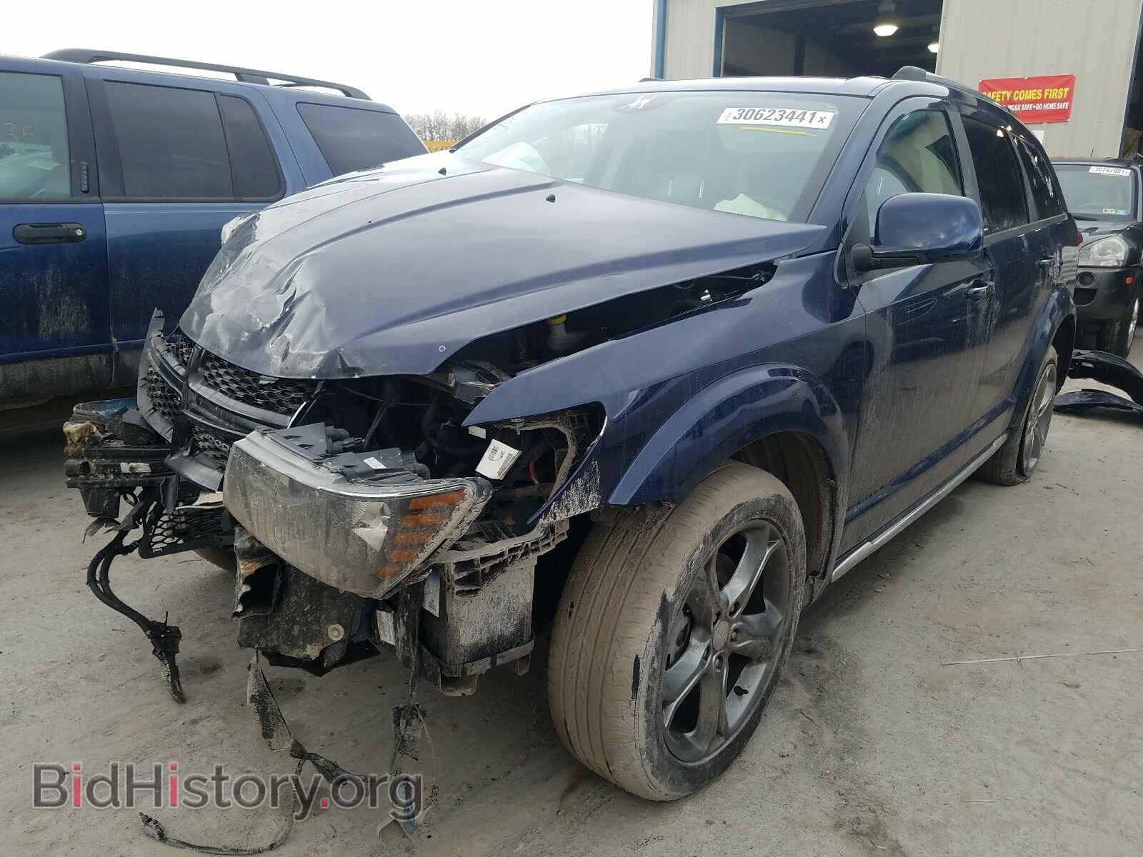 2017 DODGE JOURNEY - VIN: 3C4PDDGGXHT520993 - Фото 2