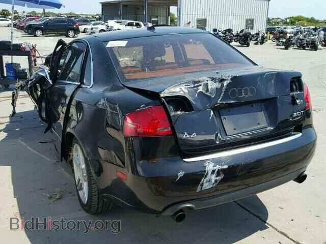 2007 AUDI A4 - VIN: WAUAF78E17A149918 - Фото 3