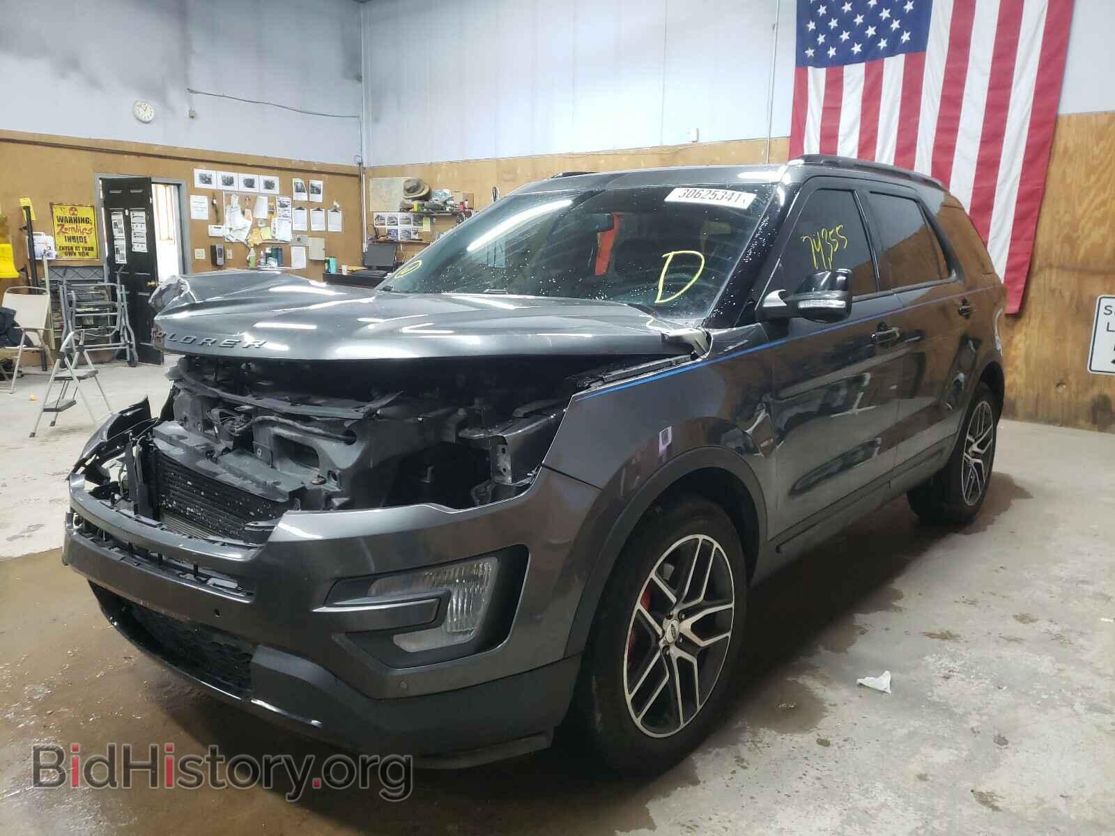 2017 FORD EXPLORER - VIN: 1FM5K8GT5HGD20637 - Фото 2