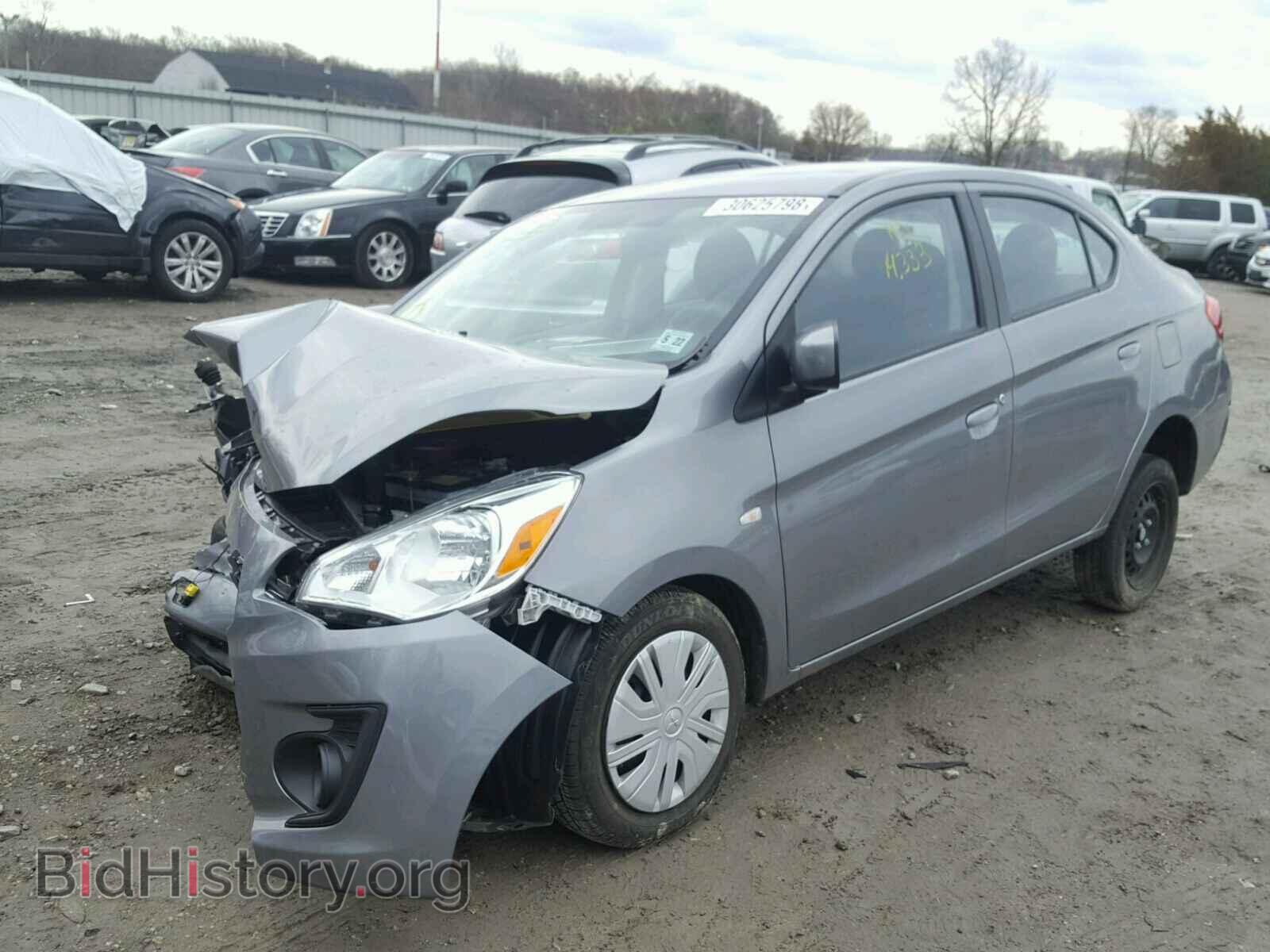 2017 MITSUBISHI MIRAGE - VIN: ML32F3FJ0HHF05340 - Фото 2