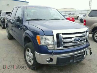 2011 Ford F150, blue — VIN 1FTFW1CF9BFB71747, Copart