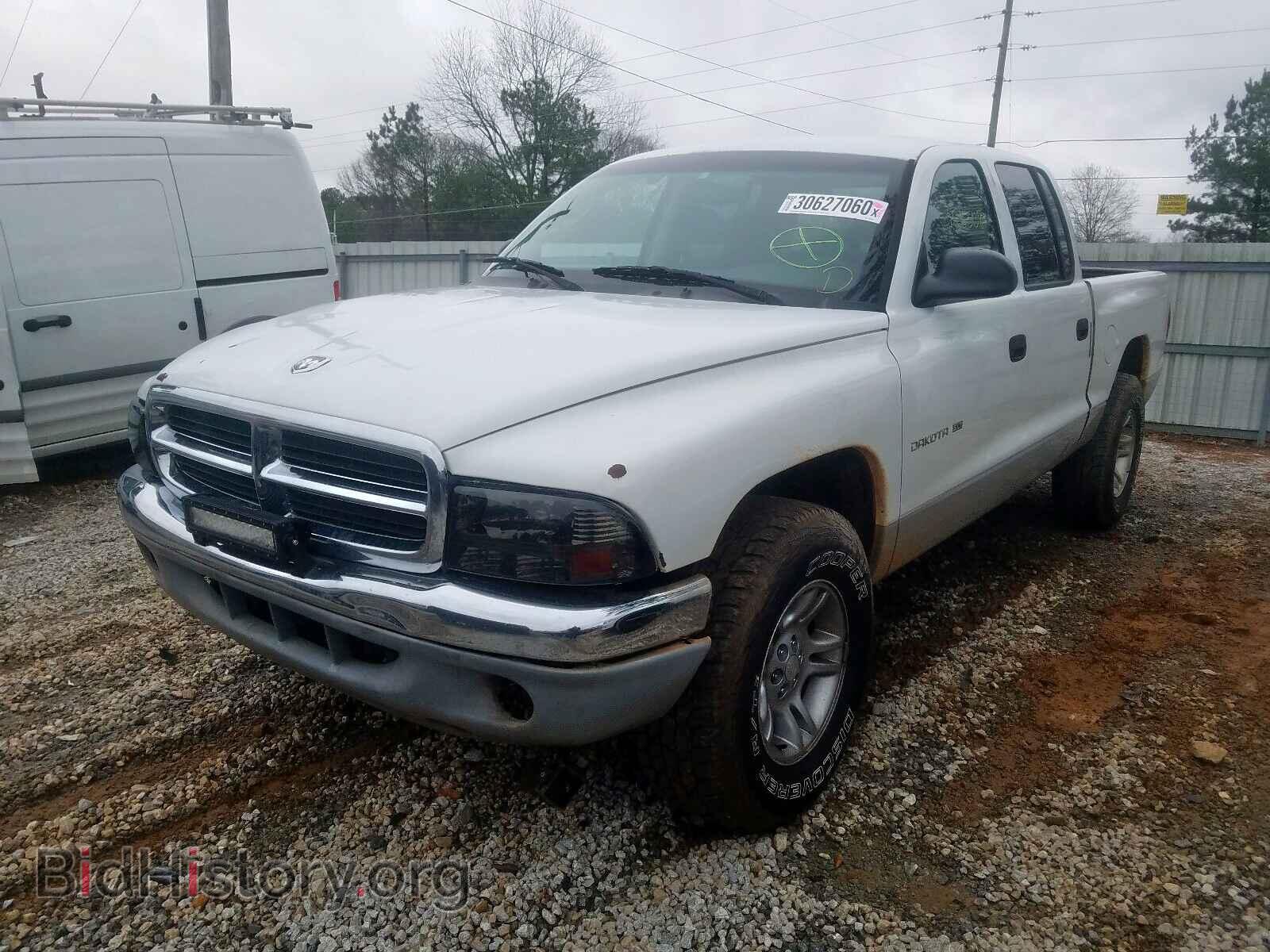 2001 DODGE DAKOTA - VIN: 1B7GL2AX91S197849 - Фото 2