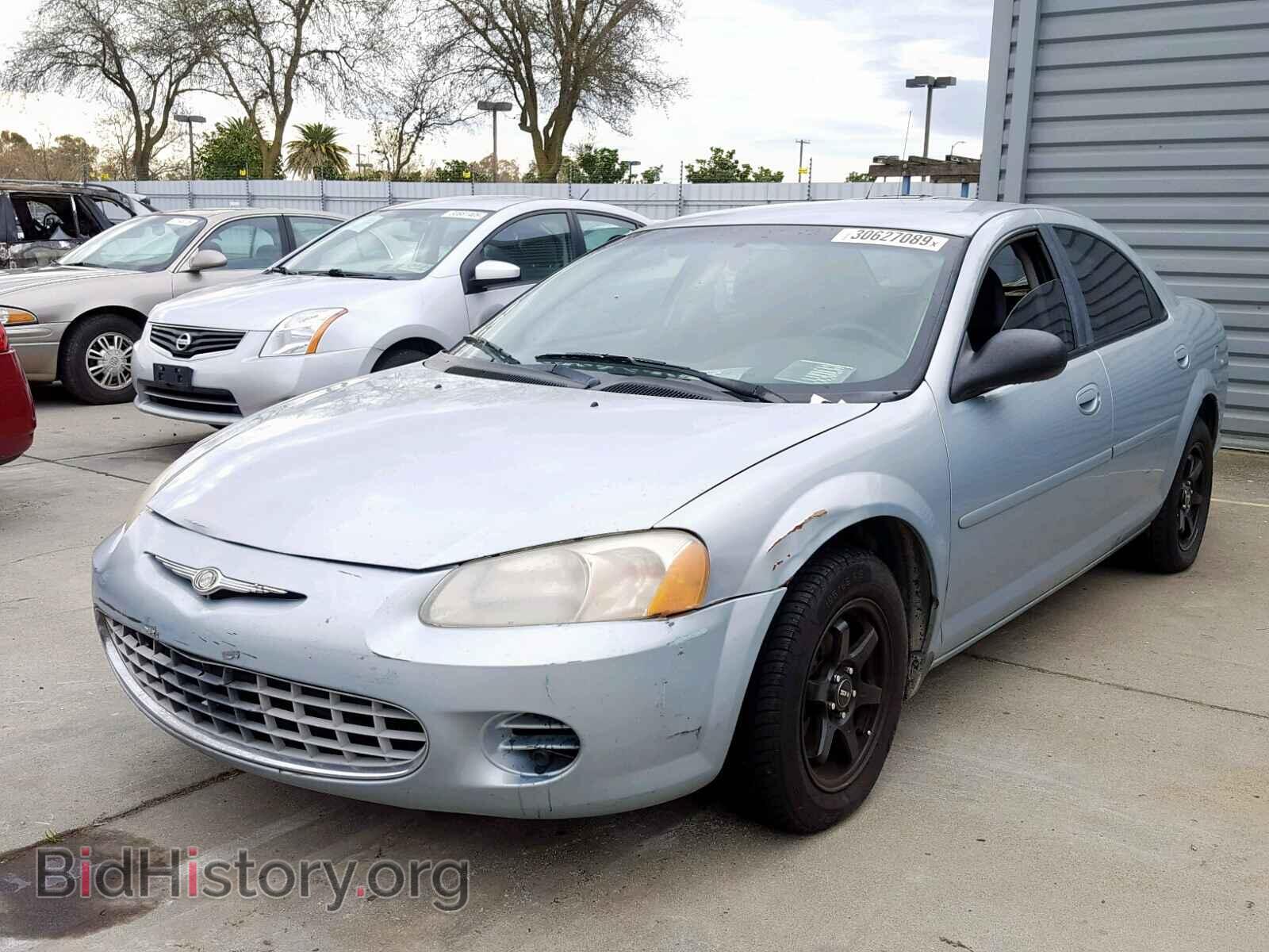 2002 CHRYSLER SEBRING - VIN: 1C3EL46R22N335054 - Фото 2