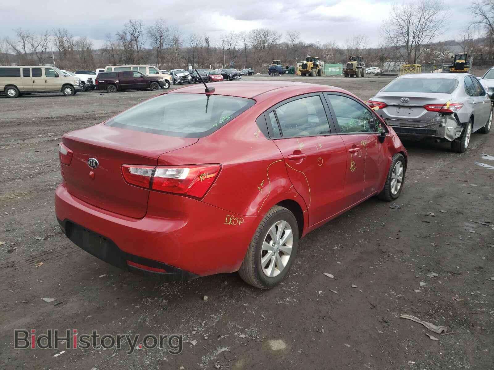2014 KIA RIO - VIN: KNADN4A38E6417841 - Фото 4