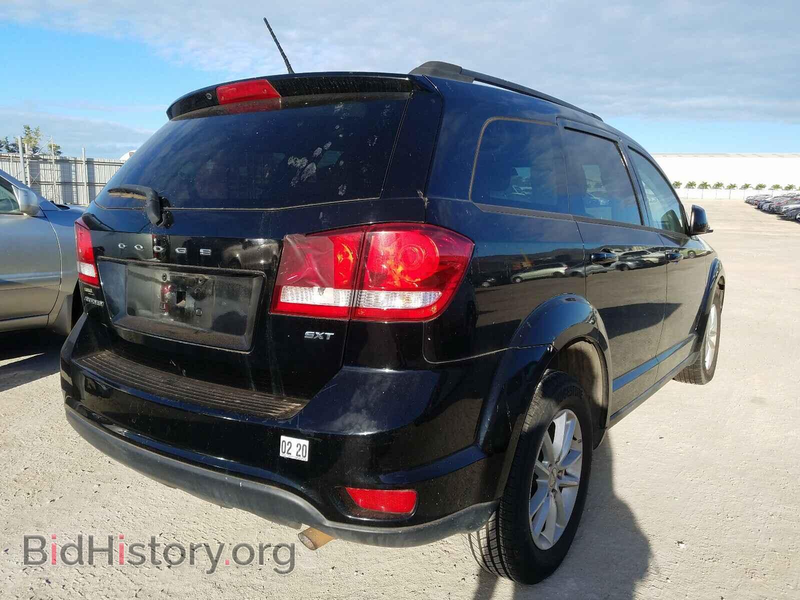 2014 DODGE JOURNEY - VIN: 3C4PDCBB0ET180349 - Фото 4