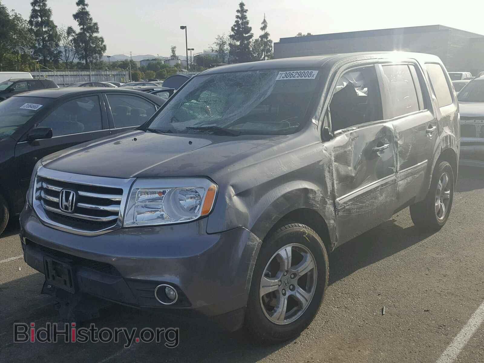 2014 HONDA PILOT - VIN: 5FNYF3H76EB018628 - Фото 2