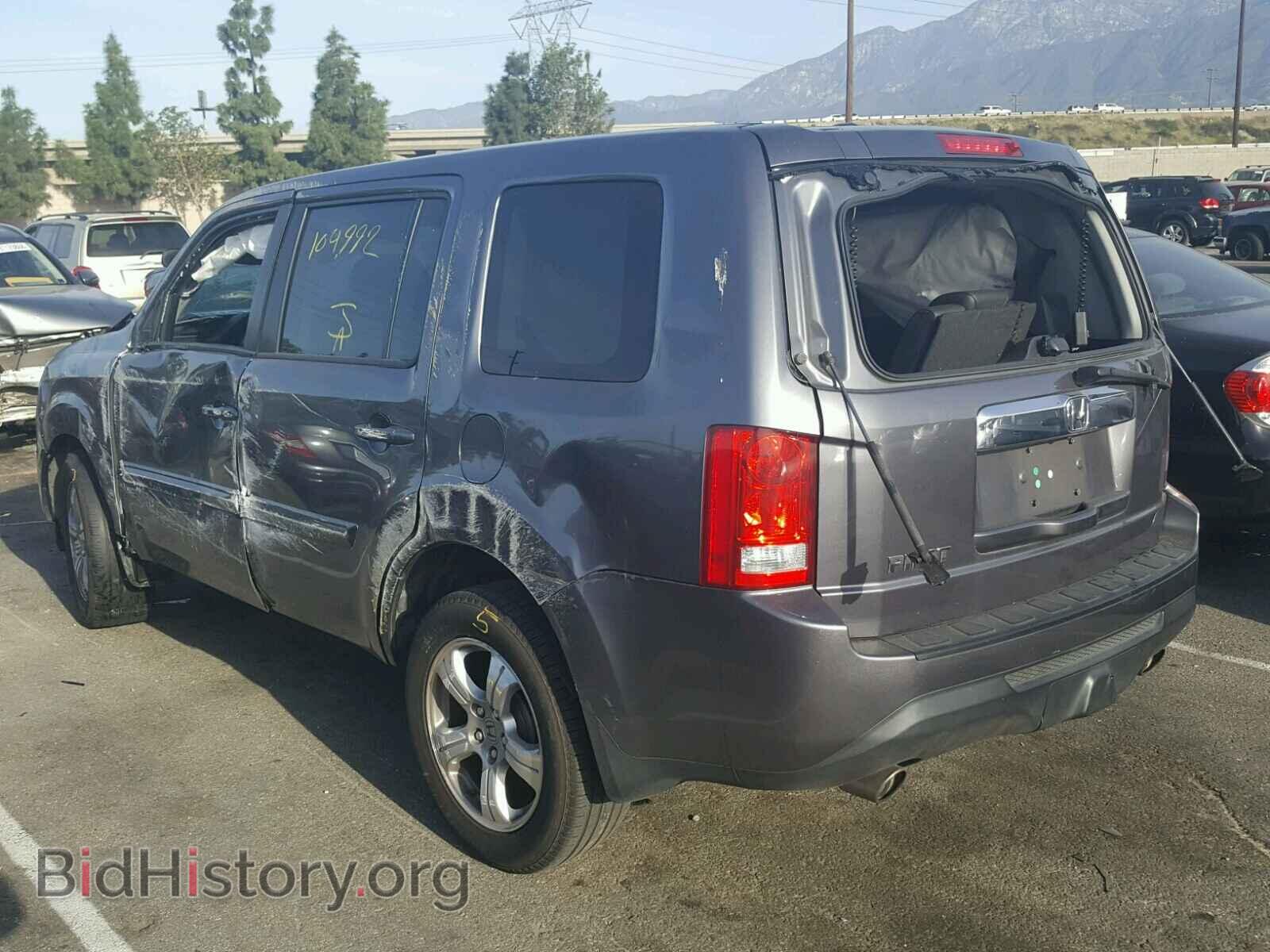 2014 HONDA PILOT - VIN: 5FNYF3H76EB018628 - Фото 3