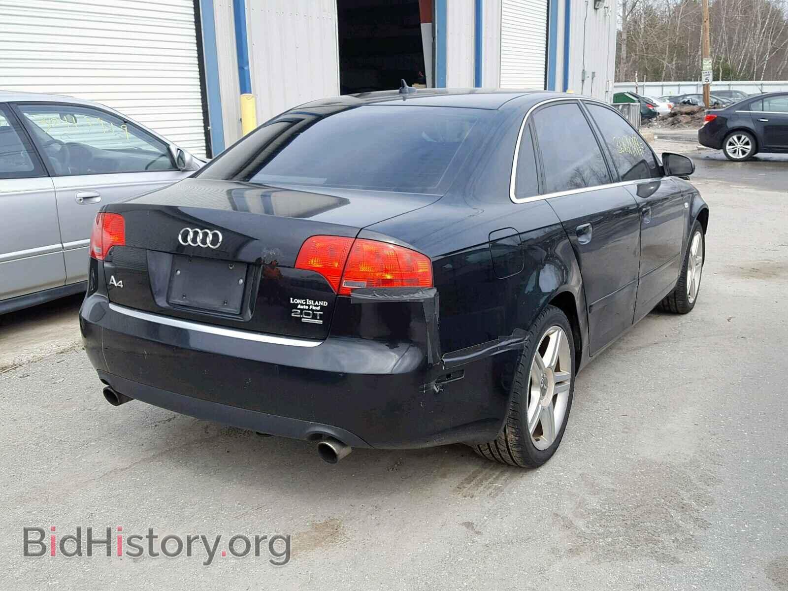 2007 AUDI A4 - VIN: WAUDF78EX7A192361 - Фото 4