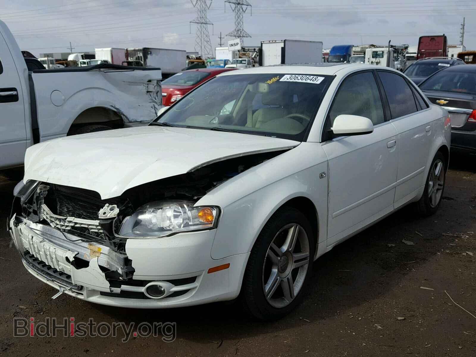 2006 AUDI A4 - VIN: WAUDH78E76A188650 - Фото 2