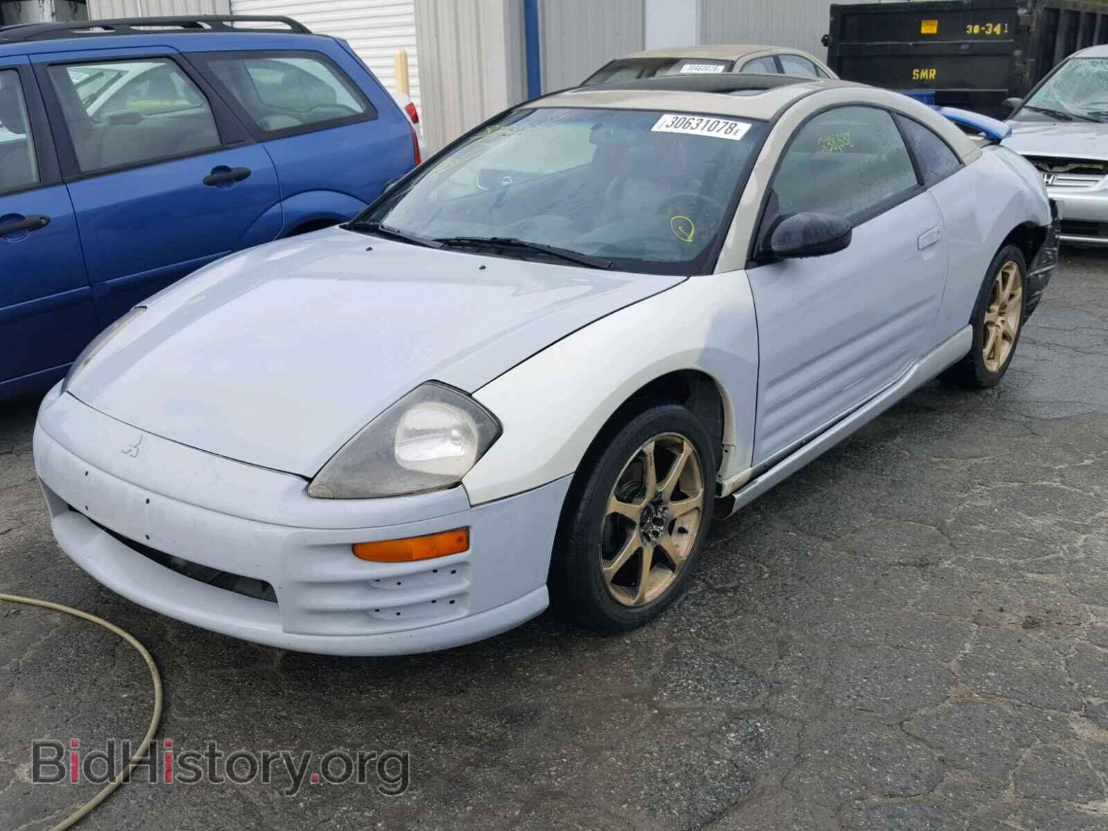 2000 MITSUBISHI ECLIPSE - VIN: 4A3AC54L6YE166130 - Фото 2