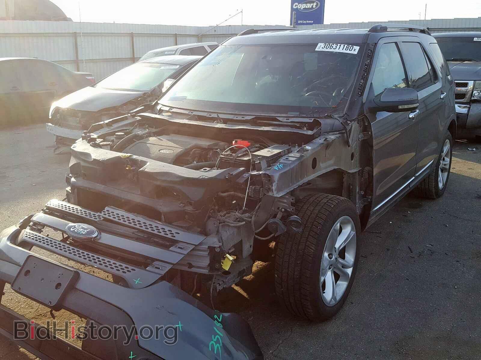 2013 FORD EXPLORER - VIN: 1FM5K8F83DGA50749 - Photo 2