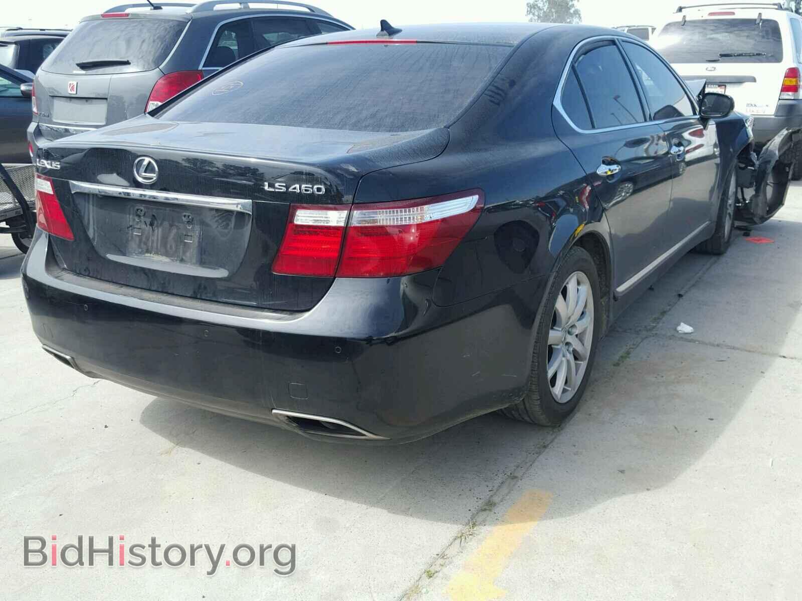 2007 LEXUS LS460 - VIN: JTHBL46F575007198 - Фото 4