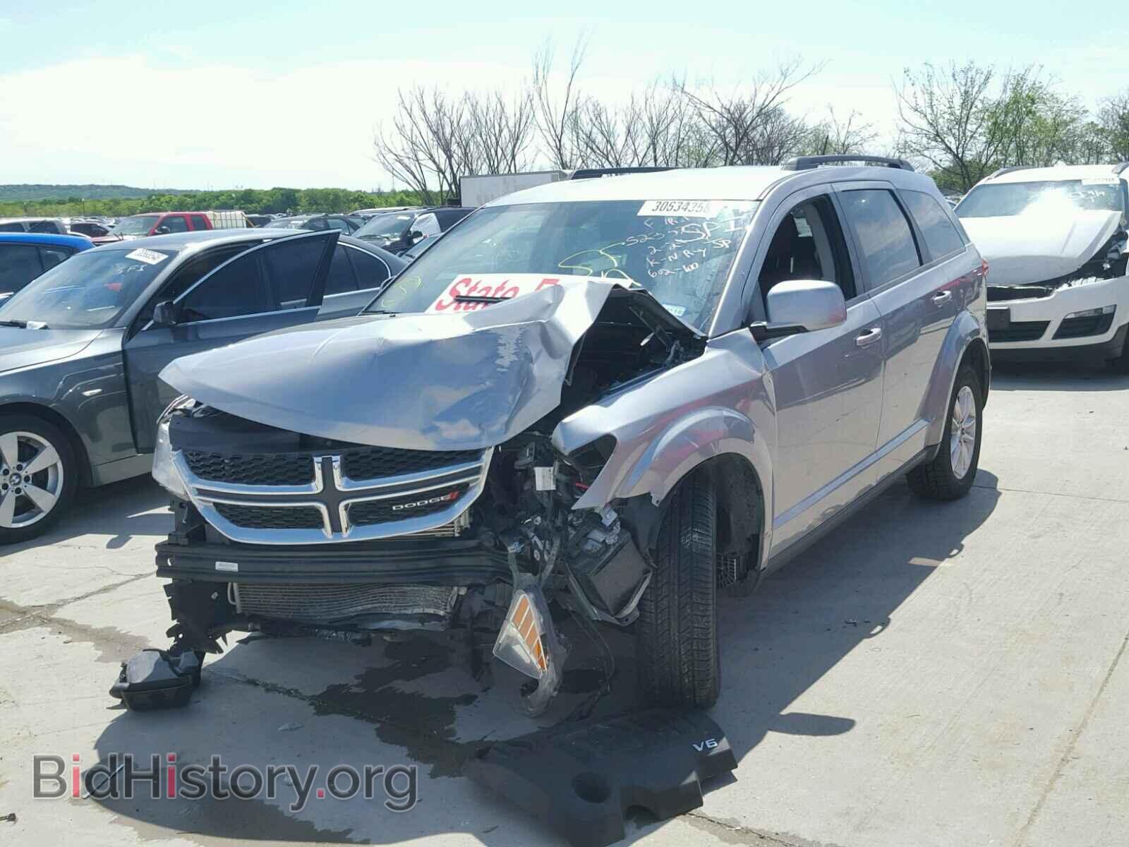 2016 DODGE JOURNEY - VIN: 3C4PDDBGXGT165006 - Фото 2