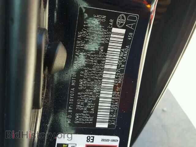 2011 TOYOTA COROLLA - VIN: 2T1BU4EE3BC666822 - Фото 10