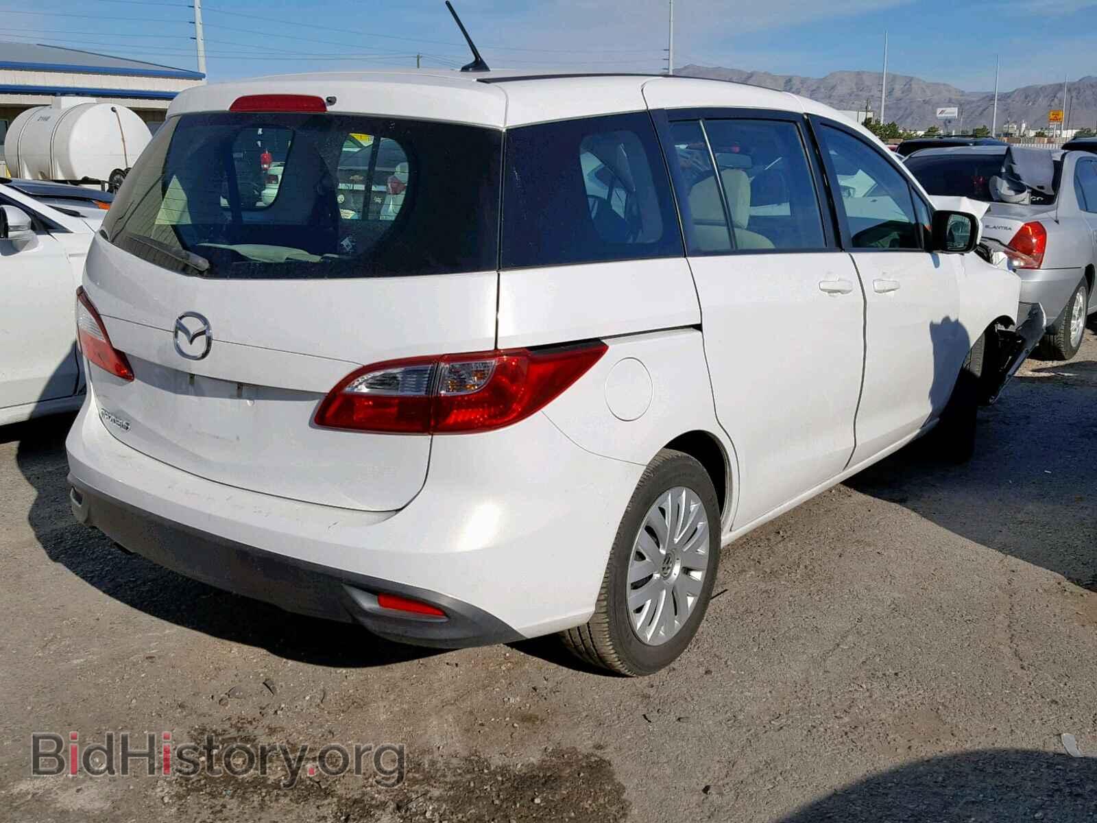 2012 MAZDA 5 - VIN: JM1CW2BL6C0117214 - Фото 4