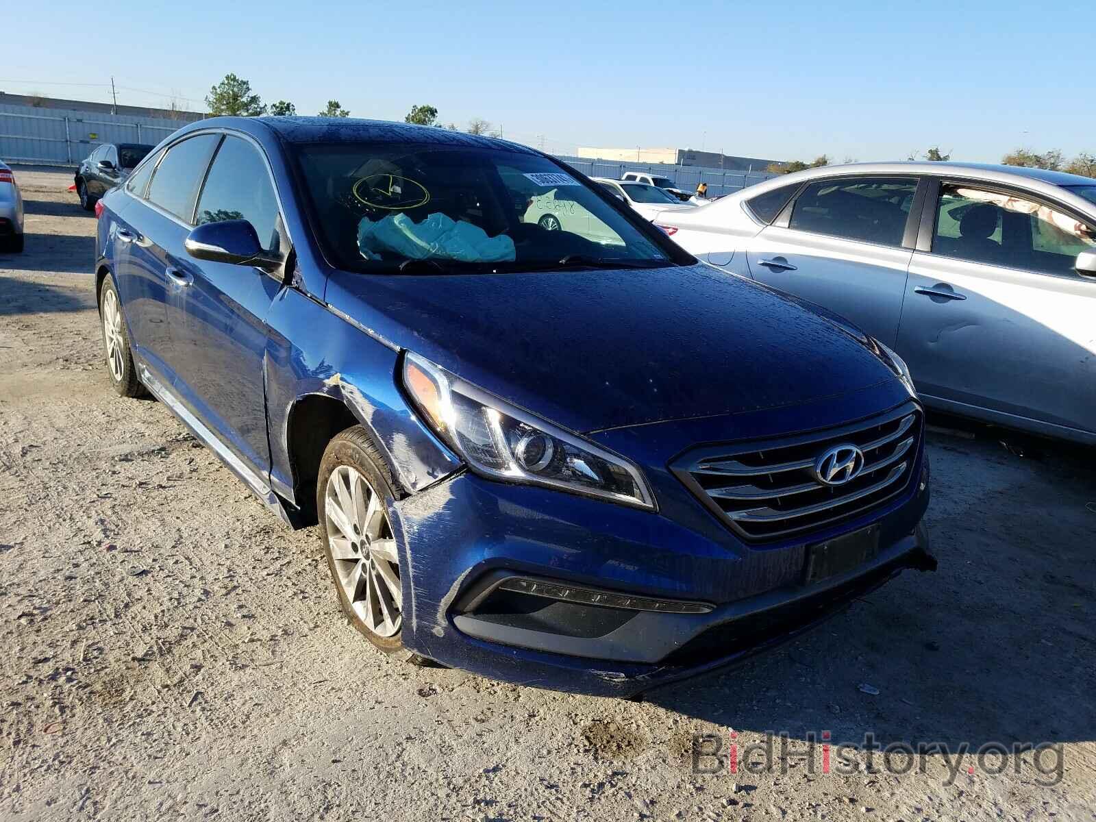 Photo 5NPE34AF6HH590193 - HYUNDAI SONATA 2017