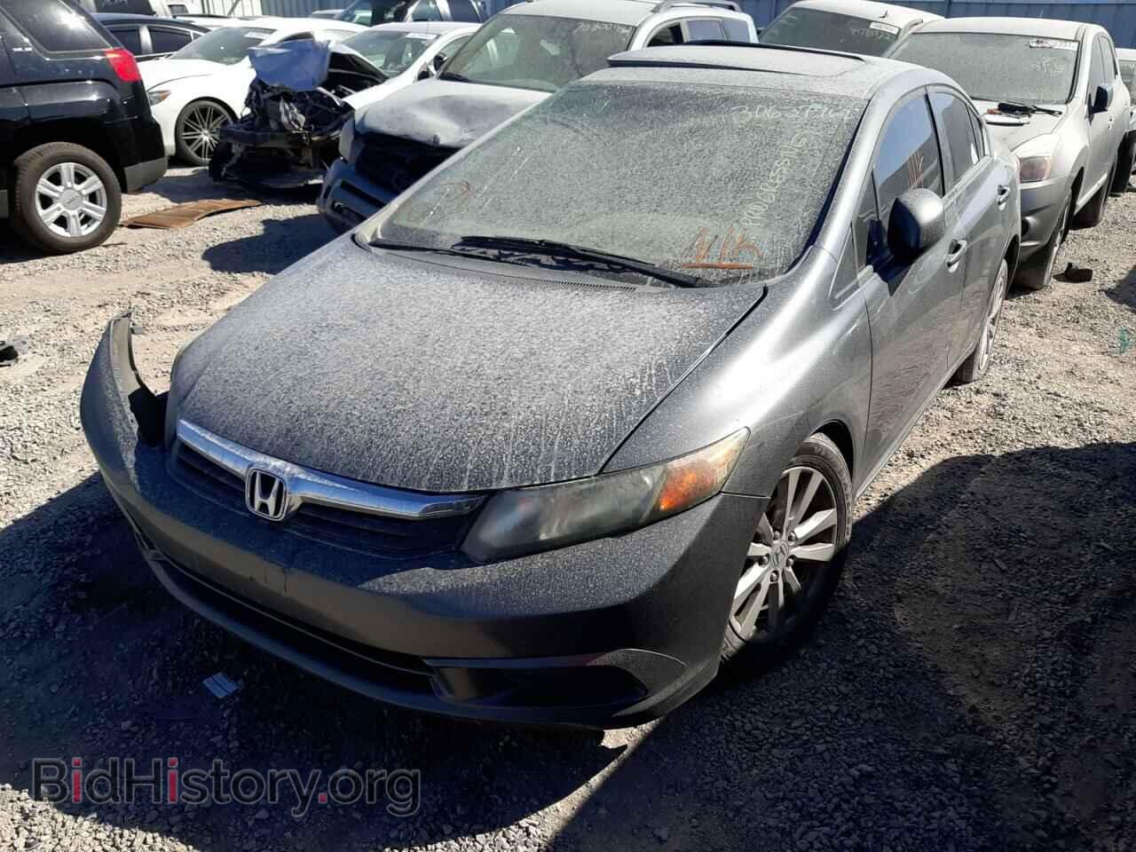 2012 HONDA CIVIC - VIN: 19XFB2F96CE337435 - Фото 2