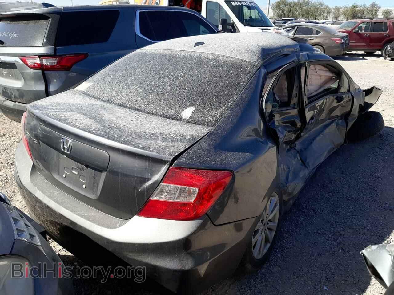 2012 HONDA CIVIC - VIN: 19XFB2F96CE337435 - Фото 4