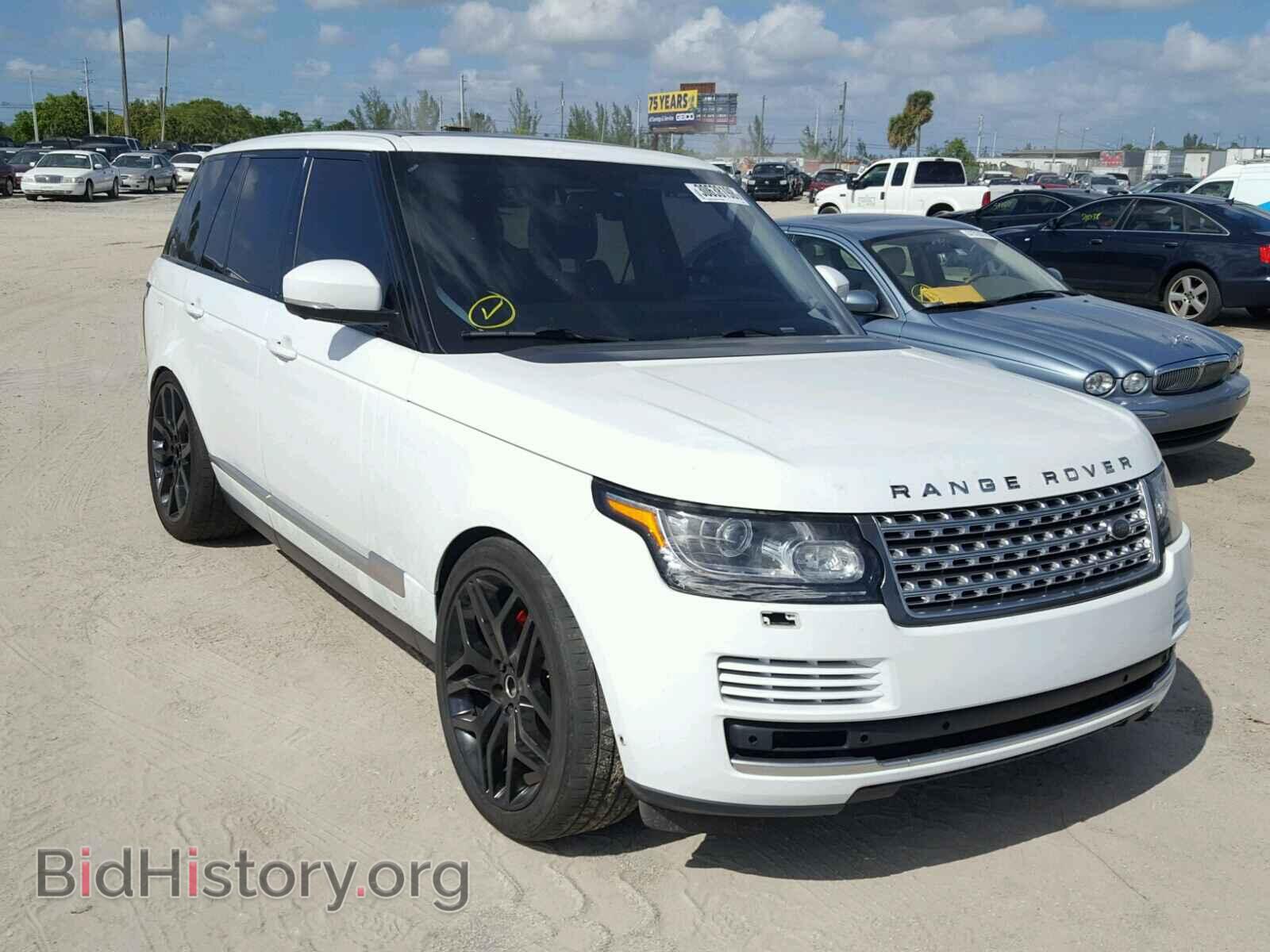 Фотография SALGS2EF6DA105720 - LAND ROVER RANGE ROVE 2013