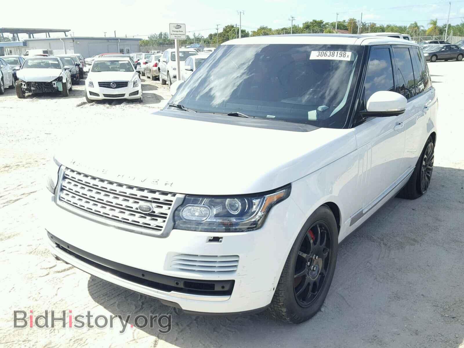 2013 LAND ROVER RANGE ROVE - VIN: SALGS2EF6DA105720 - Фото 2