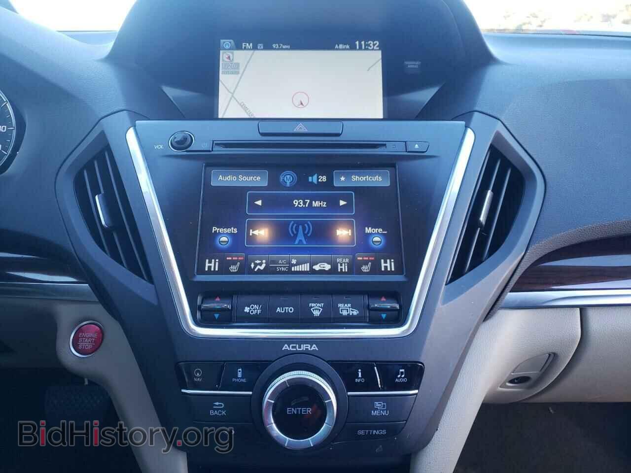 2014 ACURA MDX - VIN: 5FRYD4H42EB037497 - Фото 9