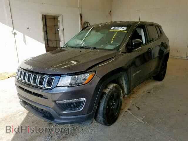 2018 JEEP COMPASS - VIN: 3C4NJDAB7JT213431 - Фото 2