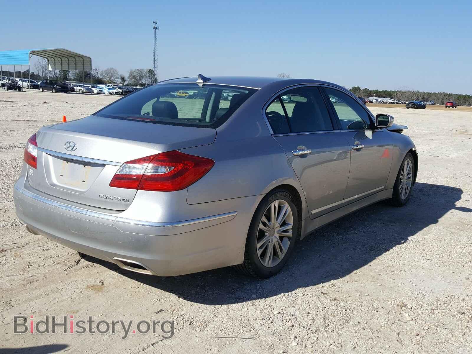 2012 HYUNDAI GENESIS - VIN: KMHGC4DF0CU168631 - Фото 4