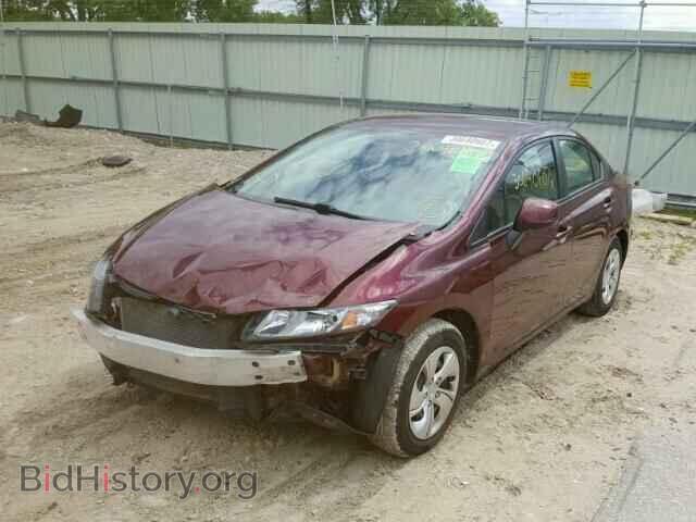 2013 HONDA CIVIC - VIN: 2HGFB2F55DH600969 - Фото 2