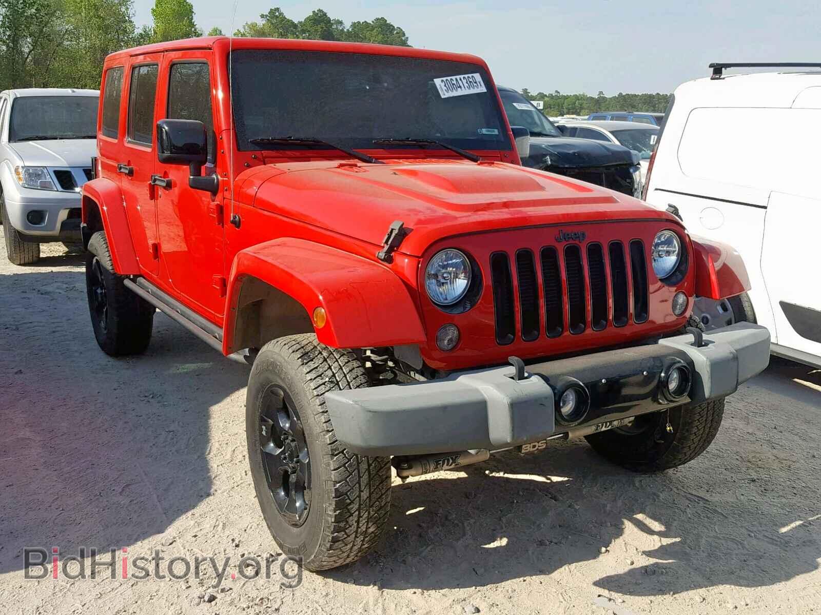 Photo 1C4BJWEGXFL765545 - JEEP WRANGLER U 2015