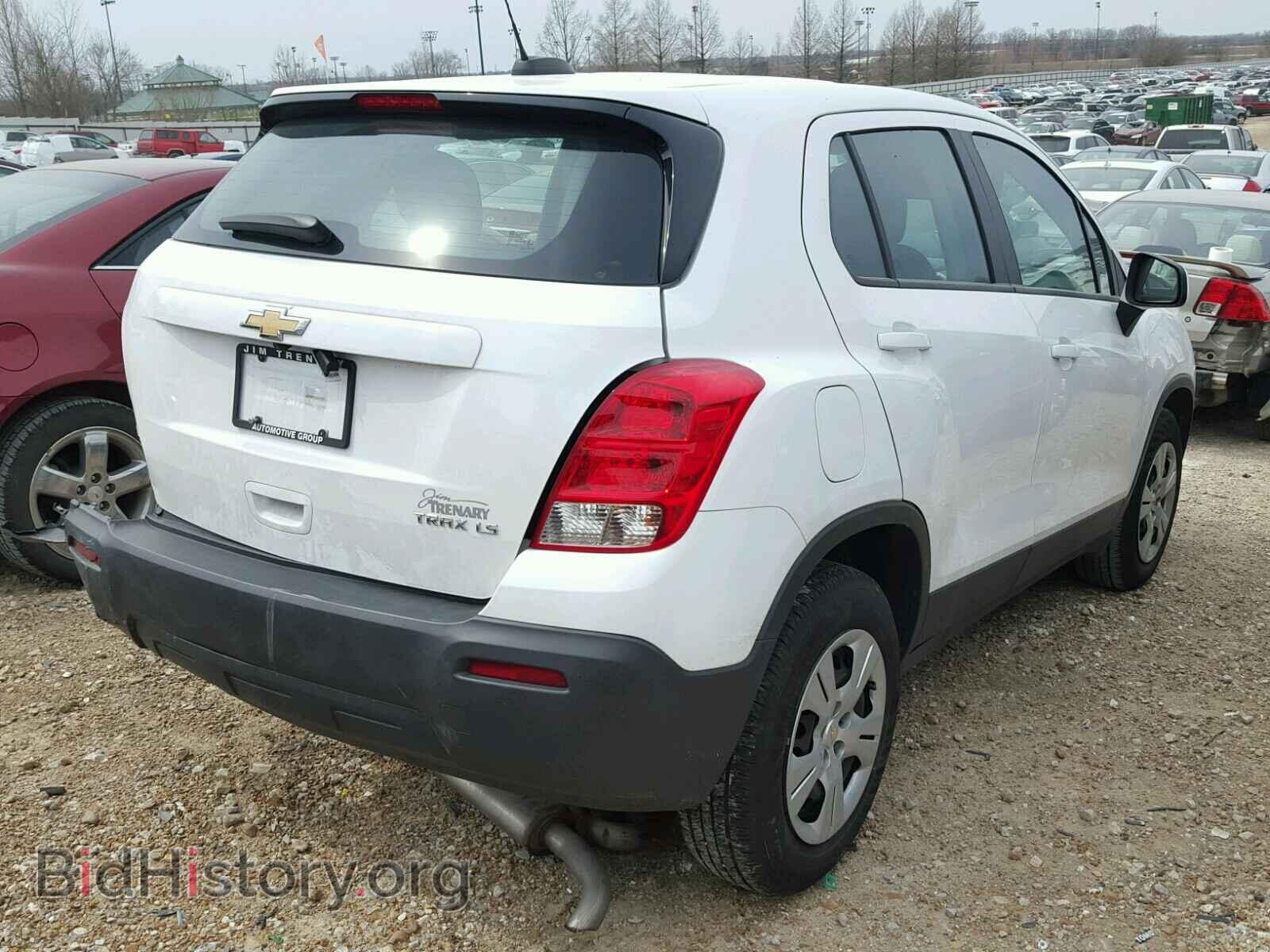 2016 CHEVROLET TRAX - VIN: 3GNCJKSB1GL253627 - Фото 4