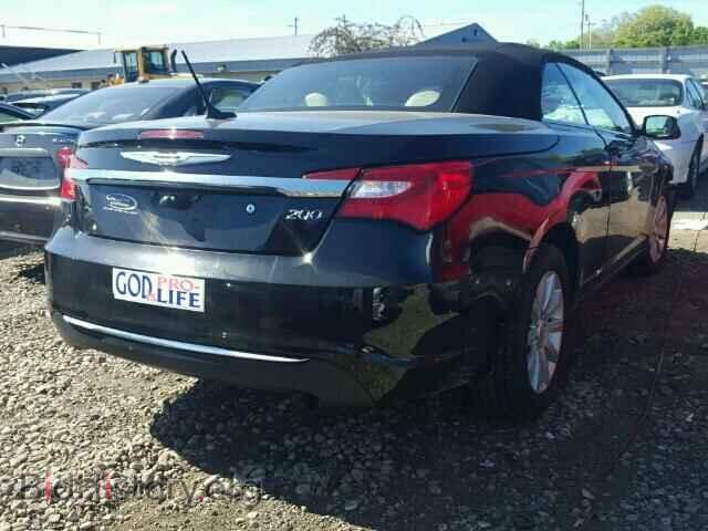2012 CHRYSLER 200 - VIN: 1C3BCBEBXCN119062 - Фото 4